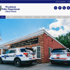 Woodstock Police Department Launches New Website