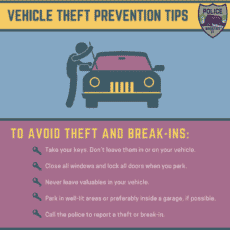 Woodstock Police Provide Tips for Residents to Protect their Vehicles During National Vehicle Theft Prevention Month