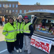 Woodstock Police Department Hosts Stuff-A-Cruiser Event and Continues to Collect Donations for Toys For Tots
